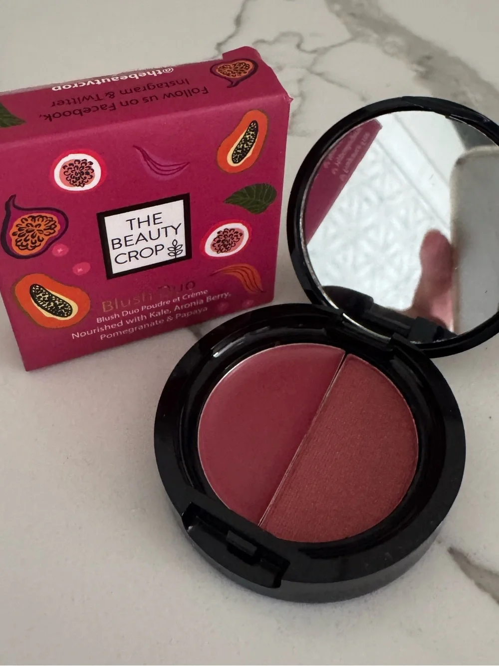 🌸5/$25🌸 The Beauty Crop blush duo in mauve-ulous